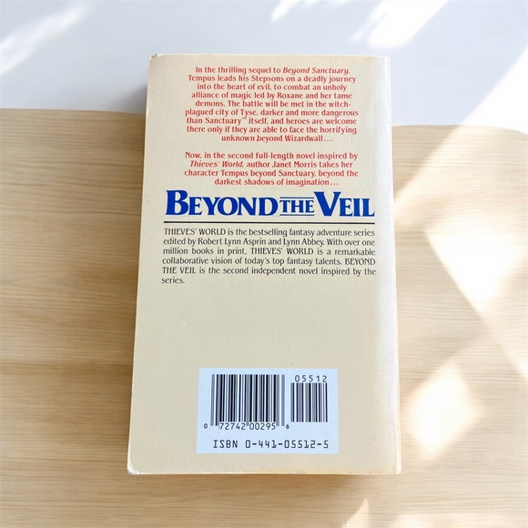 3/$22 Thieves' World Beyond The Veil 1987 Vintage Soft Cover Book Fantasy - Picture 2 of 6